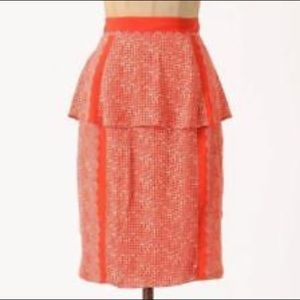 ✨NWT Plenty by Tracy Reese Peplum Skirt, Size 12 ✨